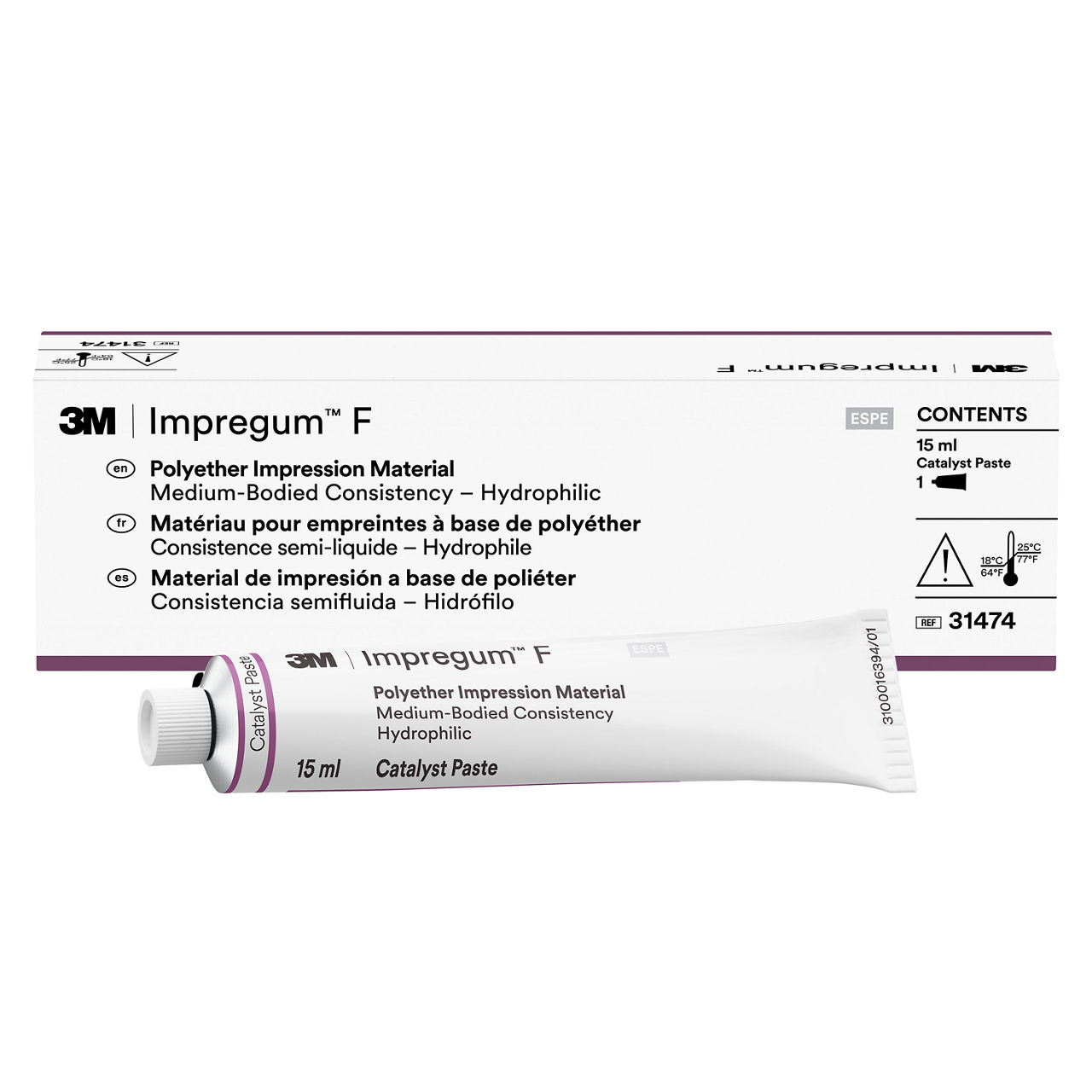 Recharge de catalyseur Impregum™ F 3M™, 31474, 15 ml