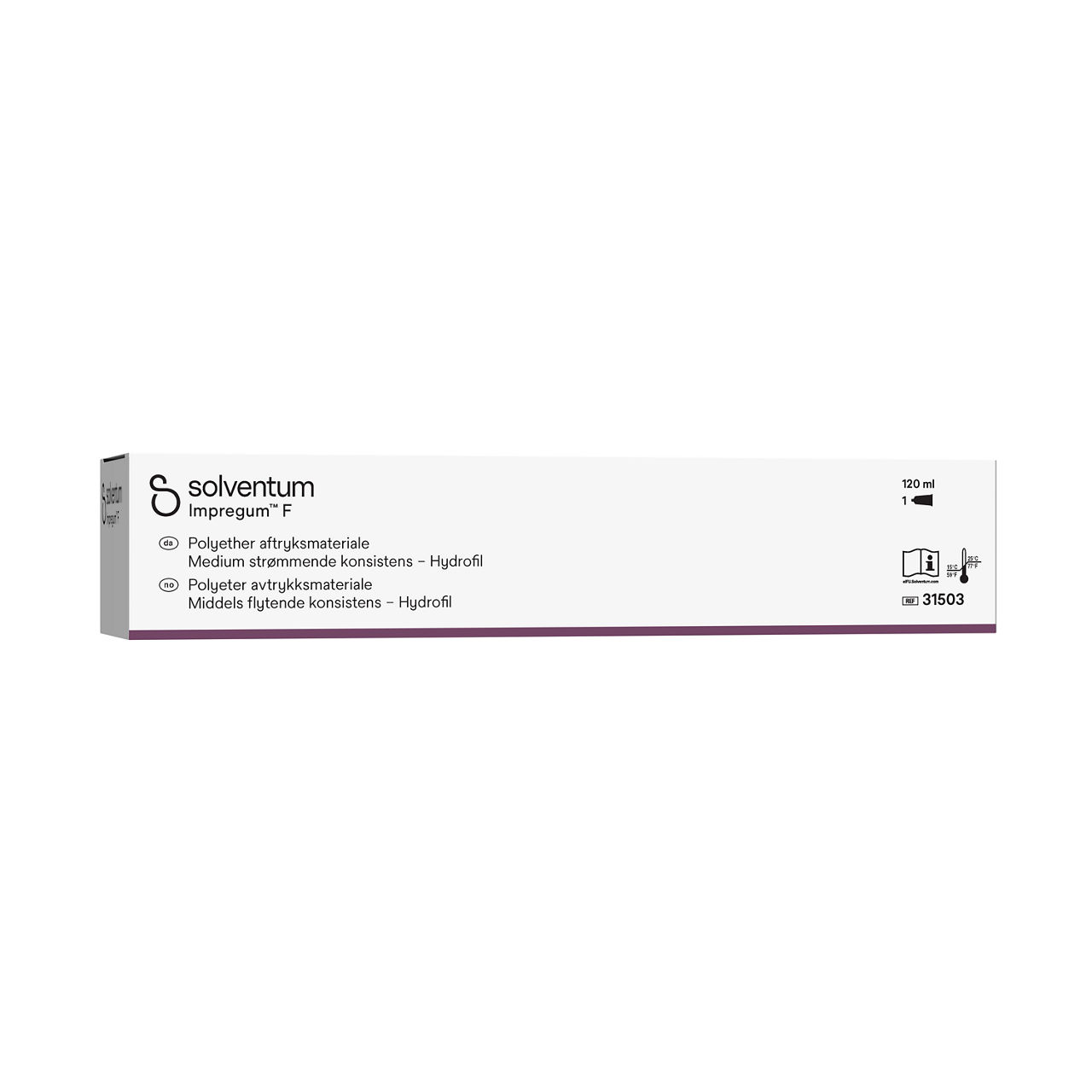 Solventum™ Impregum™ F Polyether Impression Material, 31503, Base Paste, 1 EA - Back, Left, In Packaging (7L1)
