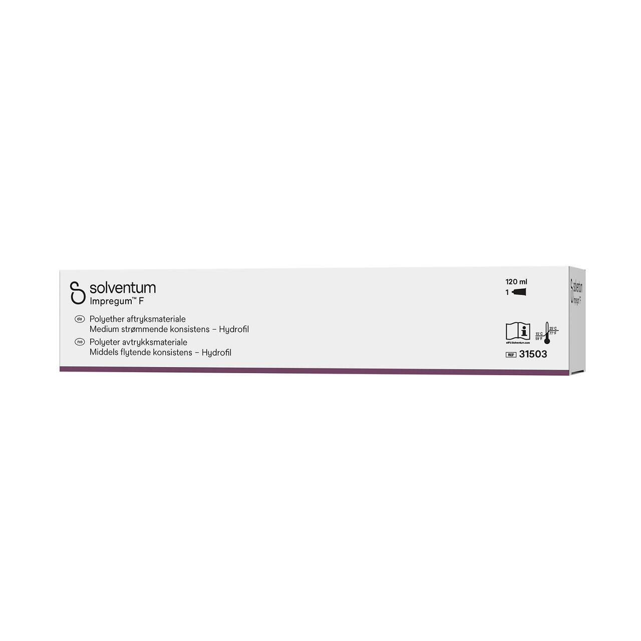Solventum™ Impregum™ F Polyether Impression Material, 31503, Base Paste, 1 EA - Back, Right, In Packaging (7R1)