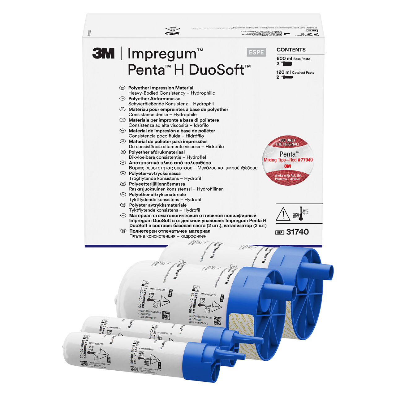 3M™ ESPE™ Impregum™ Penta™ H DuoSoft Refill Pack, 31740