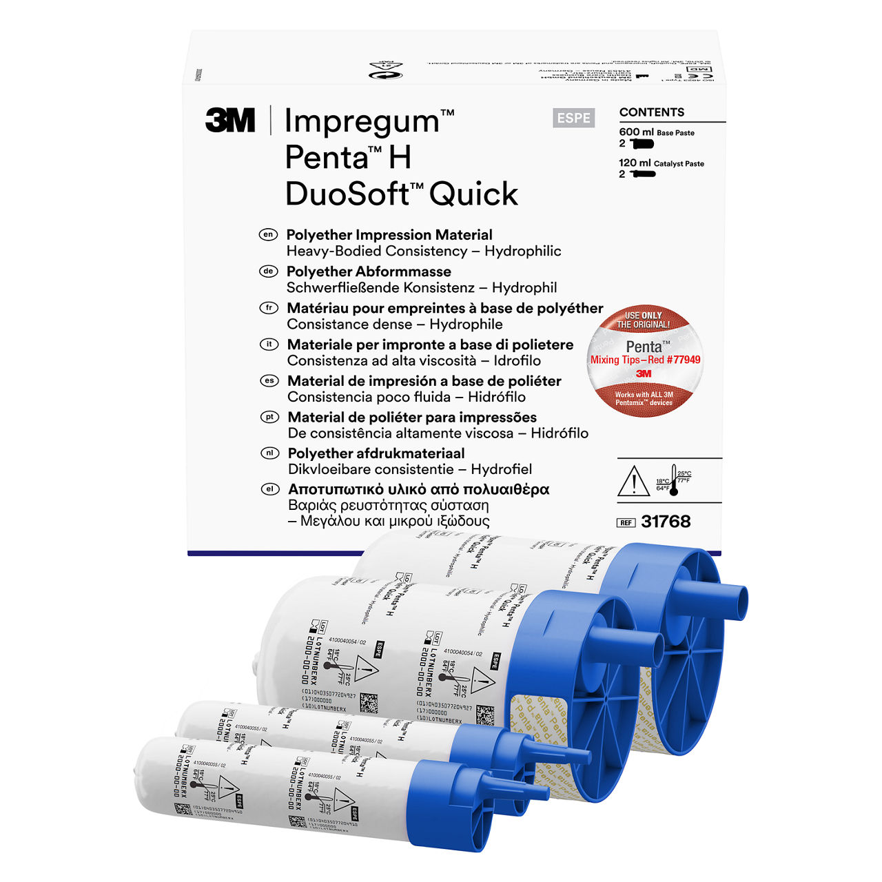 3M™ ESPE™ Impregum™ Penta™ H DuoSoft Quick Refill Pack, 31768