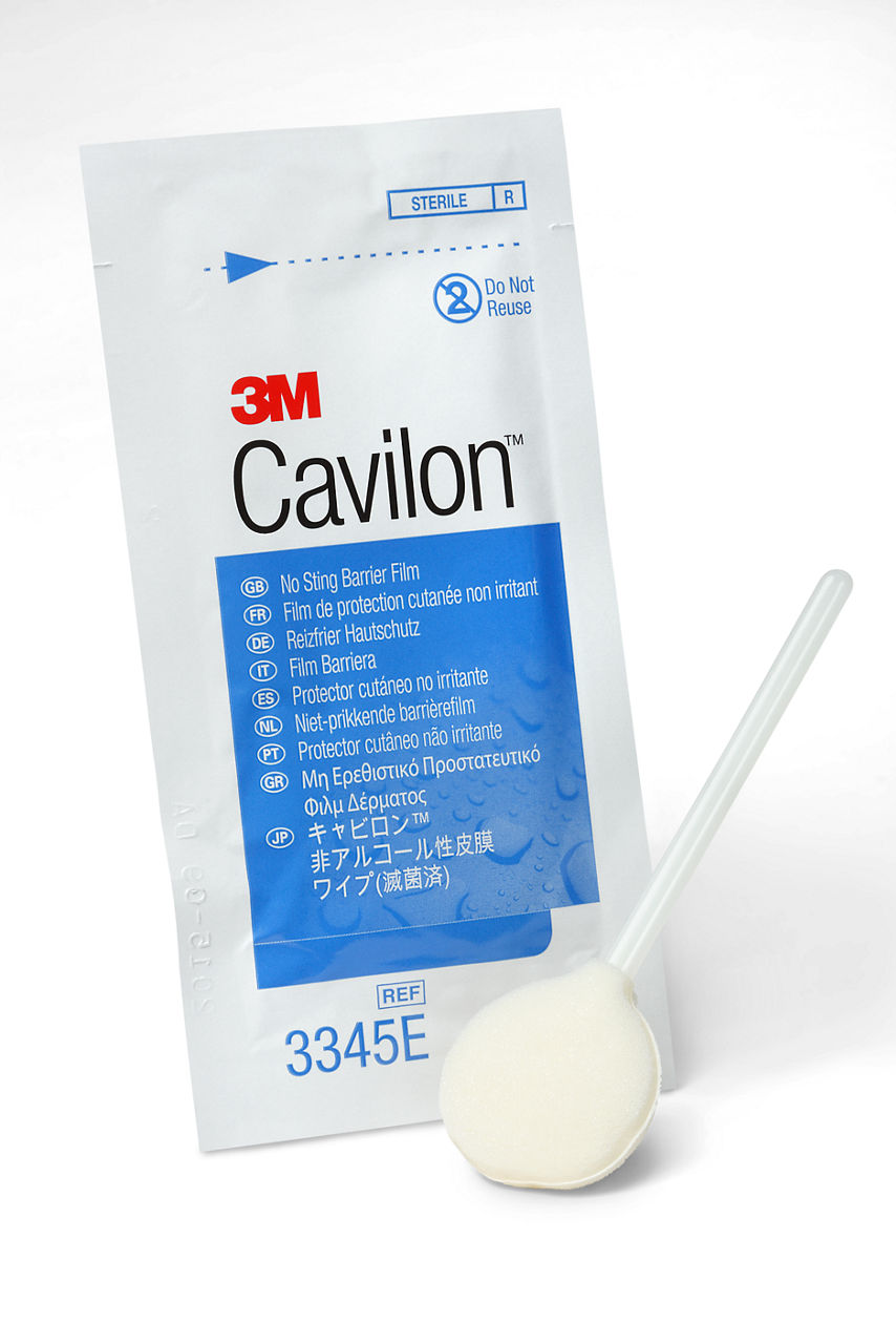 3M™ Cavilon™ No Sting Barrier Film, 3345E, 3 mL Wand, 25/Carton, 4 Cartons/Case