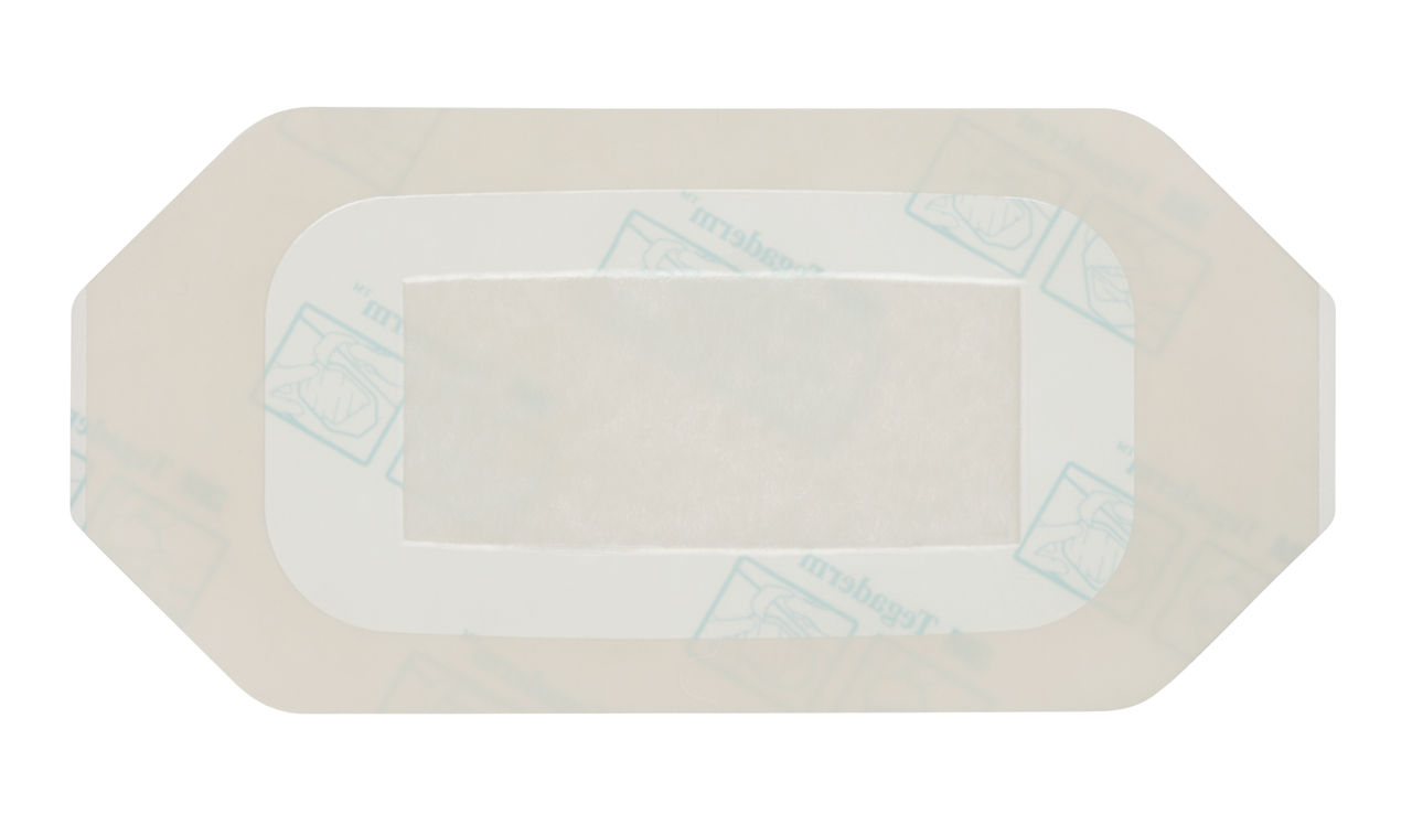 Tegaderm+ Pad Film Dressing, Non-Adherent Pad, 3584