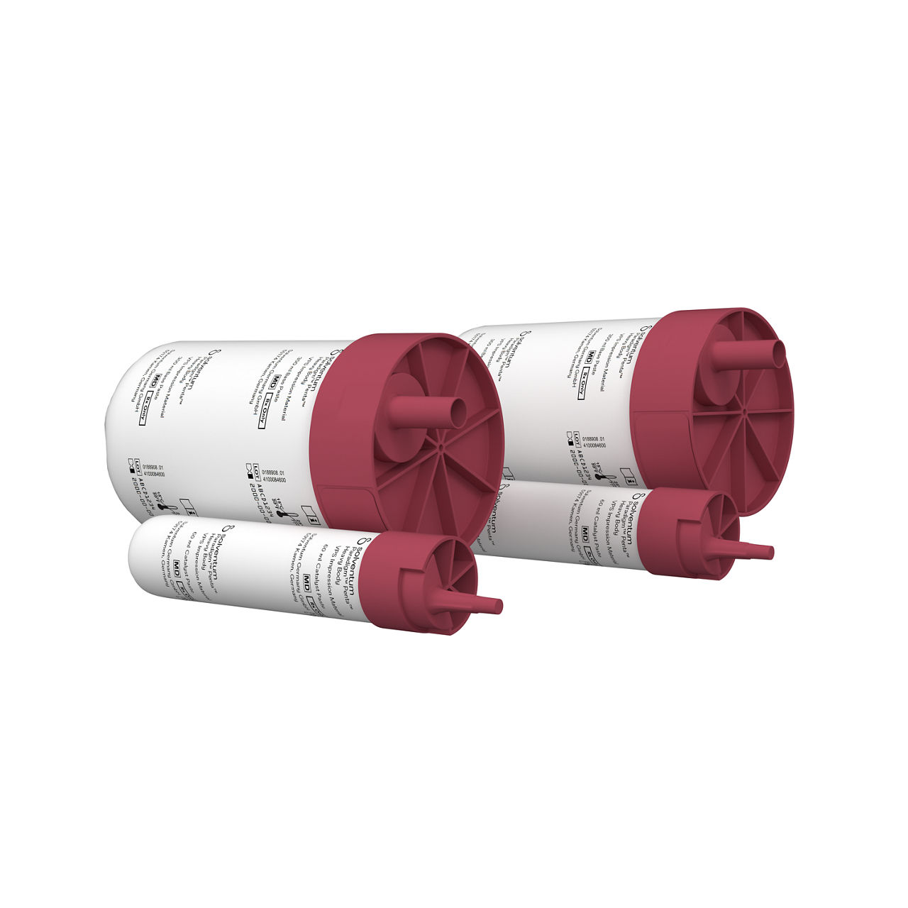 Solventum™ Paradigm™ Penta™ Heavy Body VPS Impression Material, 36716, Heavy Body - Front, Right, Out of Packaging (1R0)