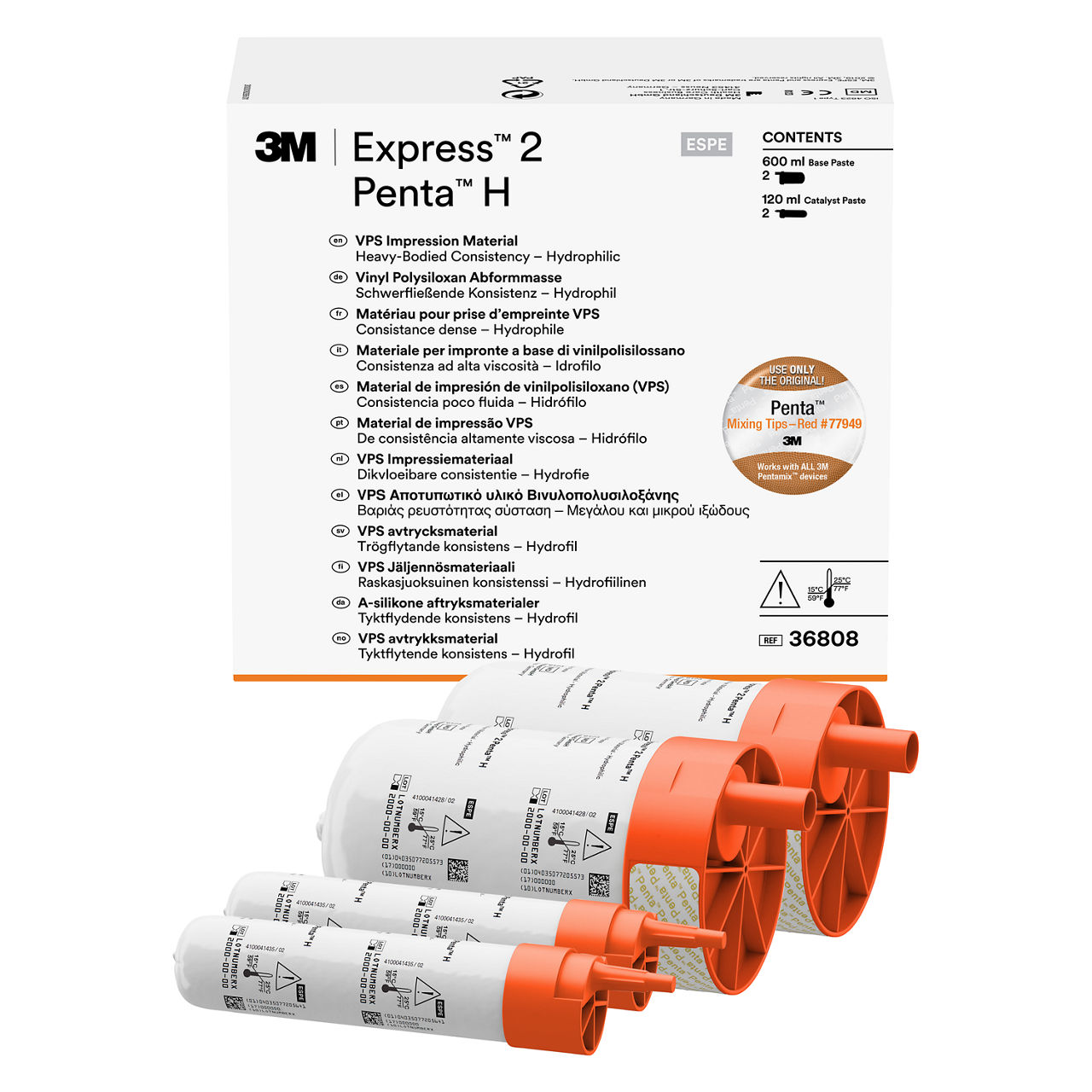 3M™ Express™ 2 Penta™ H VPS Impression Material Refill 36808