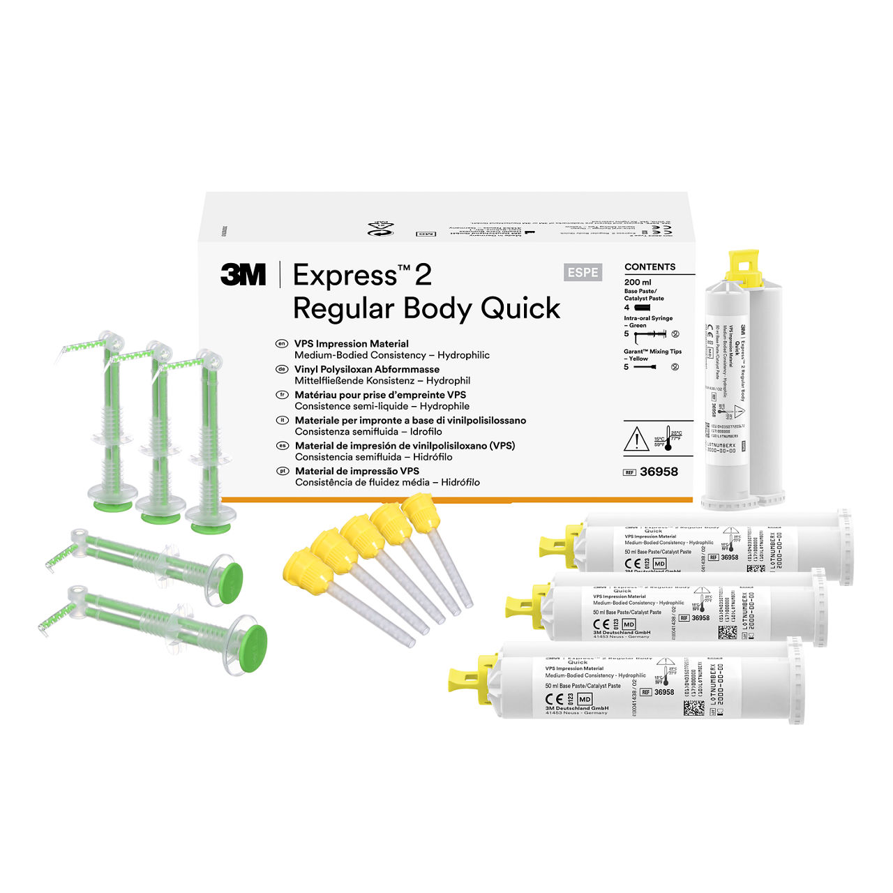 3M™ Express™ 2 Regular Body Quick VPS Impression Material Refill 36958