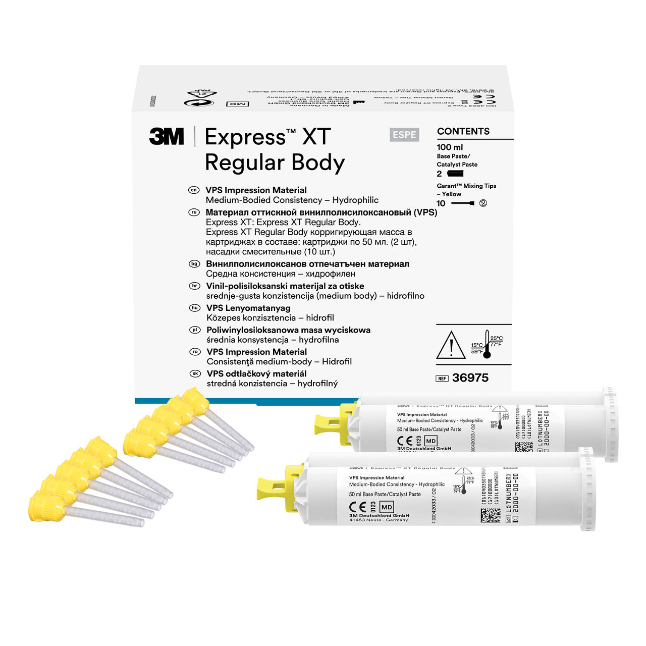 3M™ ESPE™ Express™ XT Regular Body Refill Pack 2X50ML, 36975