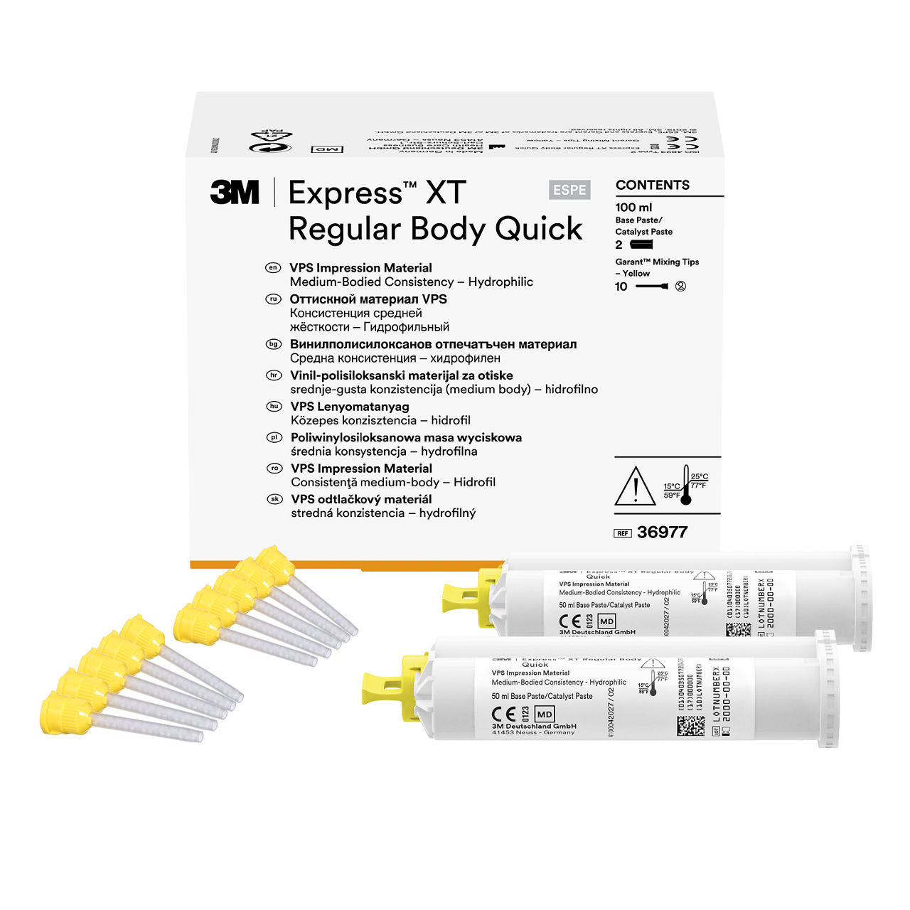 3M™ Express™ XT - A-silikonowa masa do pobierania wycisków (VPS)