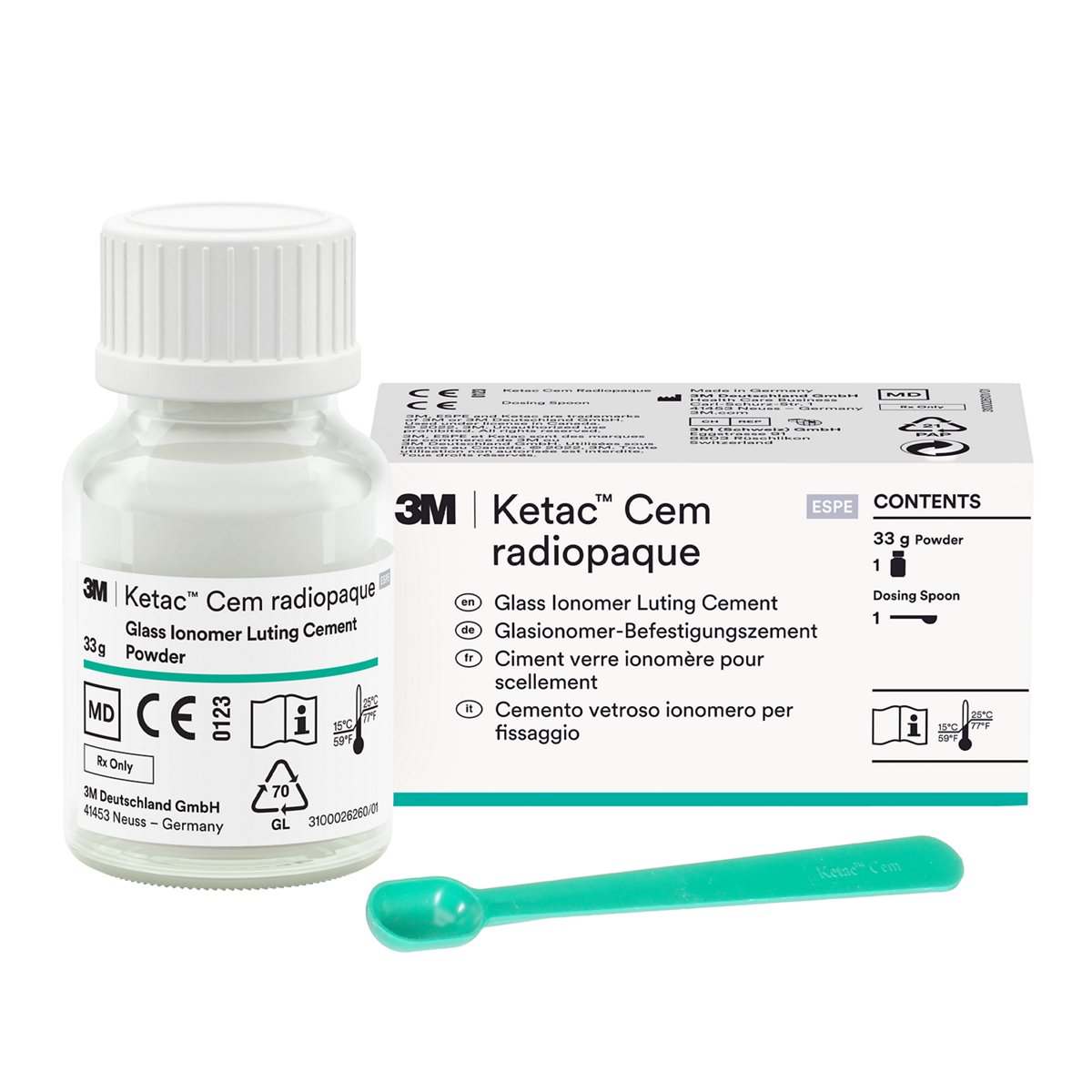 3M Ketac Cem Radiopaque Glass Ionomer Luting Cement