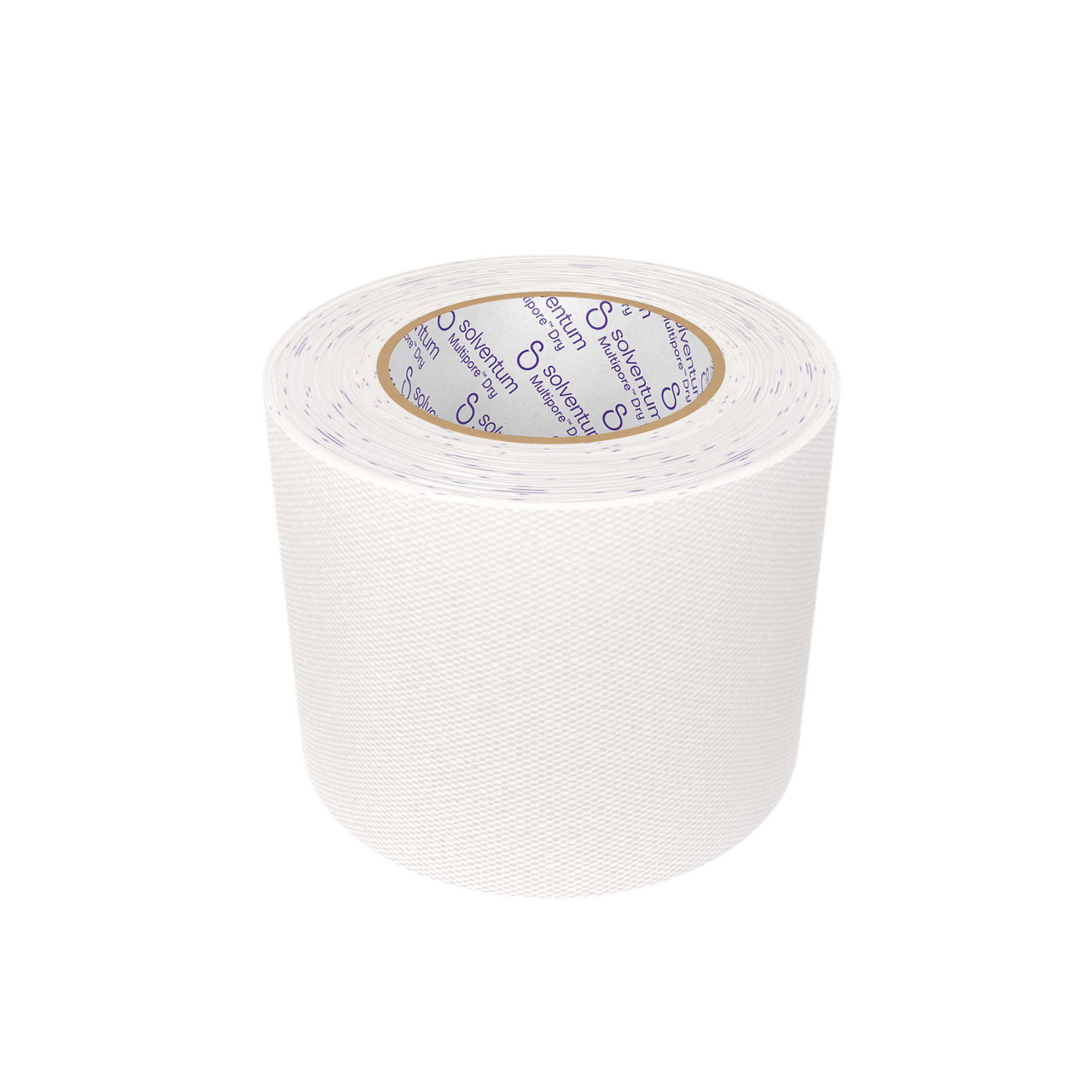 Solventum™ Multipore™ Dry Surgical Tape, 3730-75, 3 in x 5.5 yd  (75 mm x 5 m), 6/CAR, 4 CAR/CS, 24/CS - Front, Center, Out of Packaging (1C0)