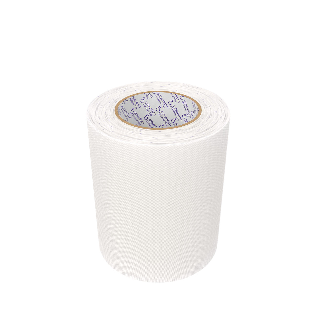 Solventum™ Multipore™ Dry Surgical Tape, 3730-37.5, 1.5 in x 5.5 yd (37.5 mm x 5 m), 12/CAR, 4 CAR/CS, 48/CS - Front, Center, Out of Packaging (1C0)