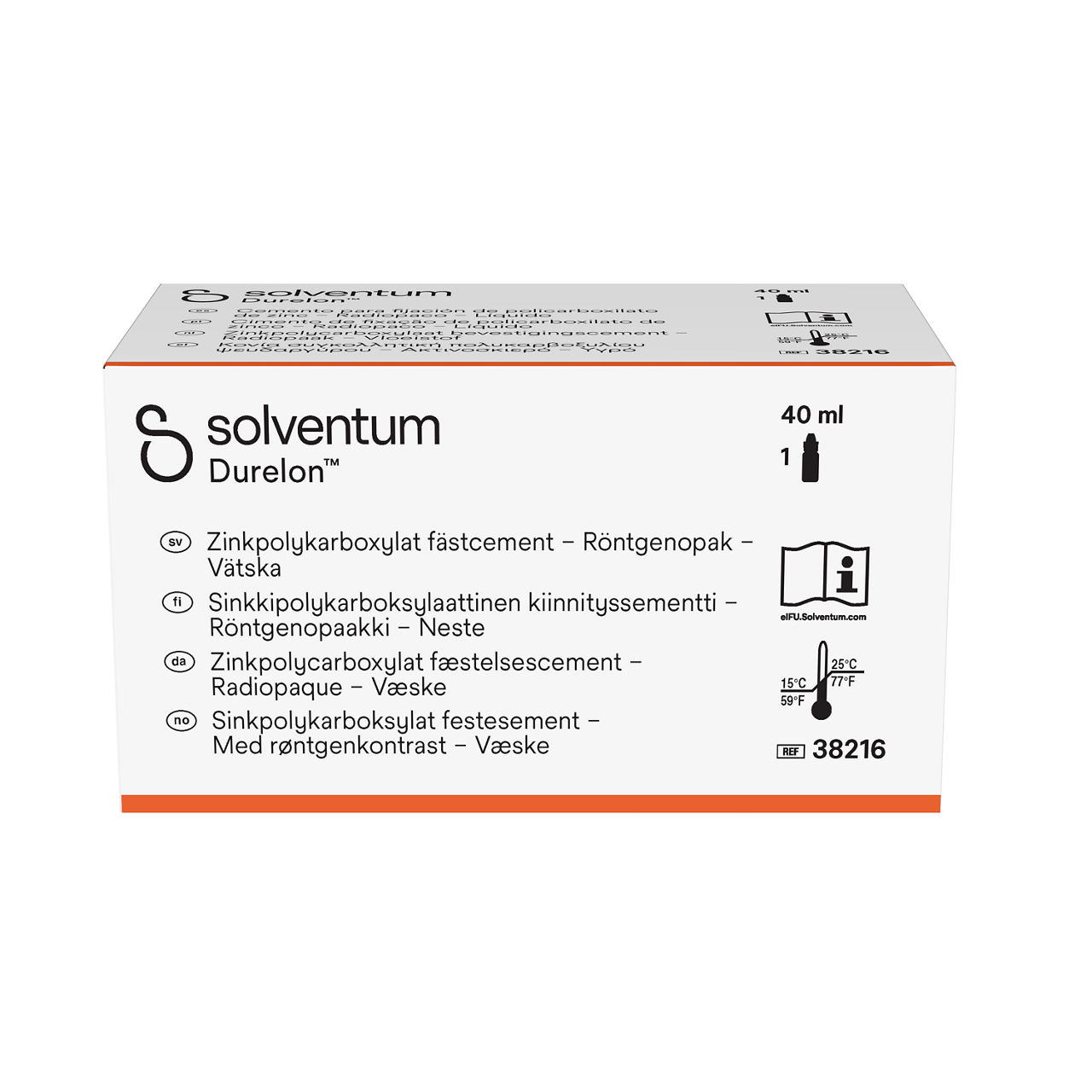 Solventum™ Durelon™, 38216 -Back, Center, In Packaging (7C1)