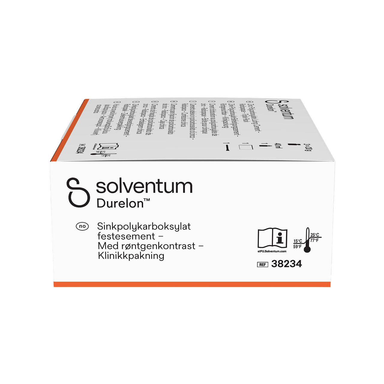 Solventum™ Durelon™ Zinc Polycarboxylate Luting Cement, 38234, Triple Pack - Right, Center, In Packaging (8C1)