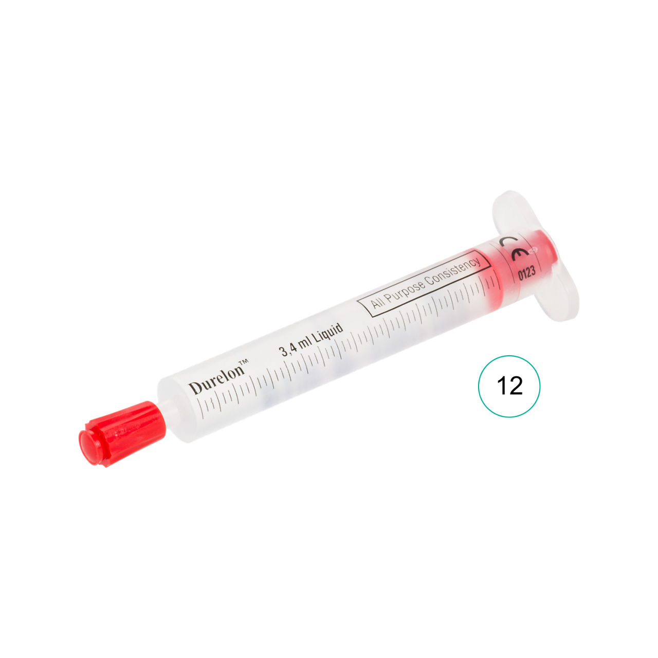 Solventum™ Durelon™ Zinc Polycarboxylate Luting Cement, 38265, TriplePack, Liquid - Front, Center, Out of Packaging (1C0)