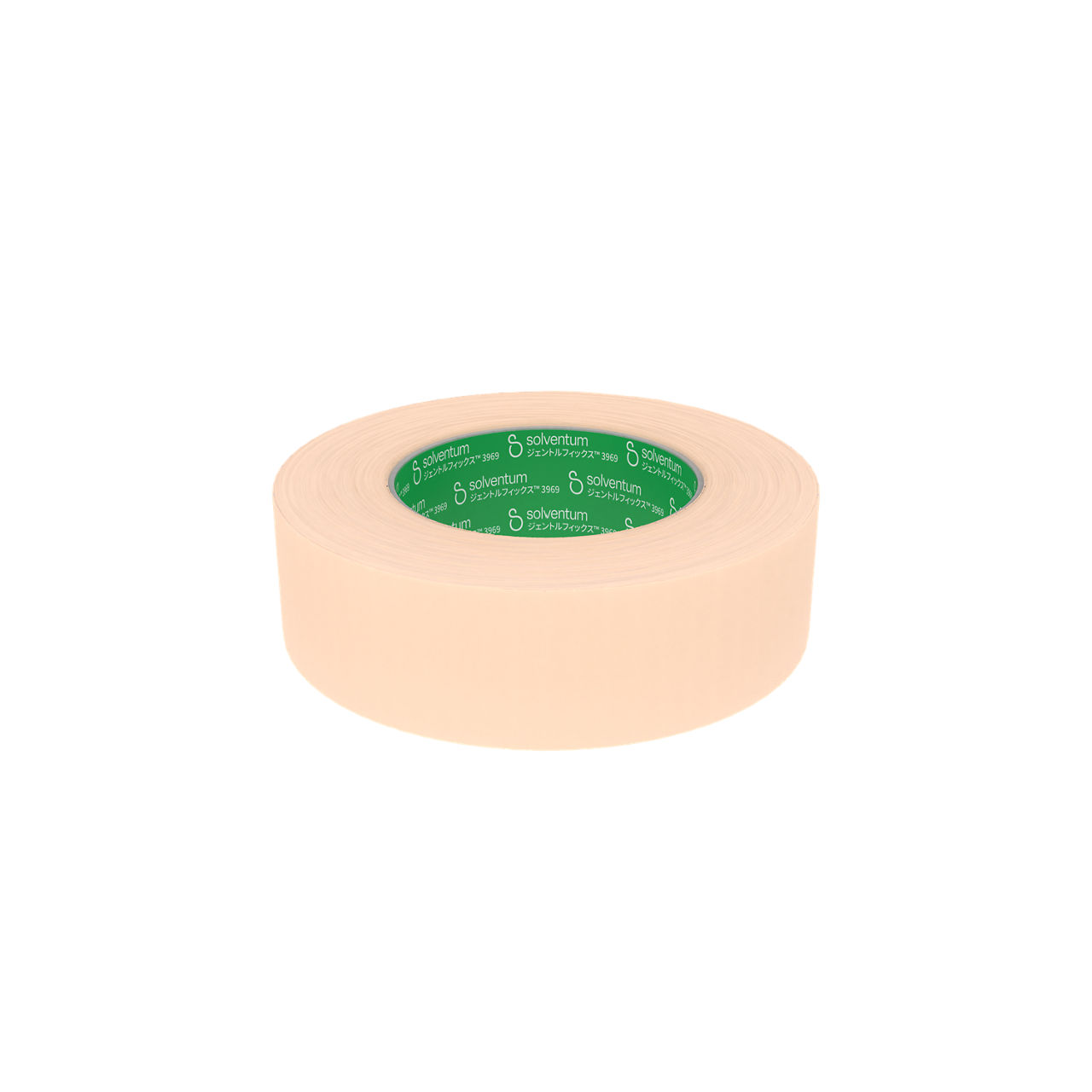 Solventum™ Gentlefix™ Easy Cuttable Surgical Tape, 3969-0, 12.5 mm x 7 m, 24/CAR, 10 CAR/CS, 240/CS - Front, Center, Out of Packaging (1C0)
