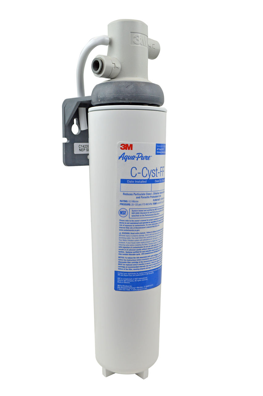 3M™ Aqua-Pure™ Under Sink Water Filter System AP Easy Cyst-FF, 5609223,Full Flow, 0.5 um, 4/Case