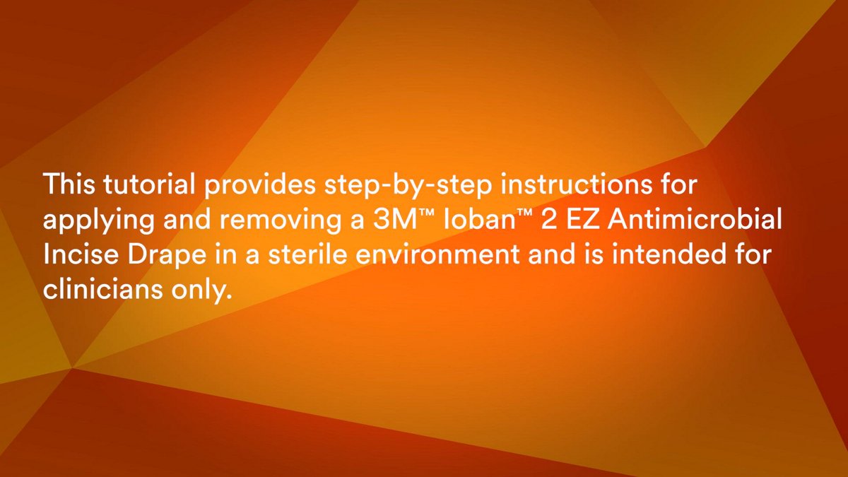 3M Ioban 2 Antimicrobial Incise Drape