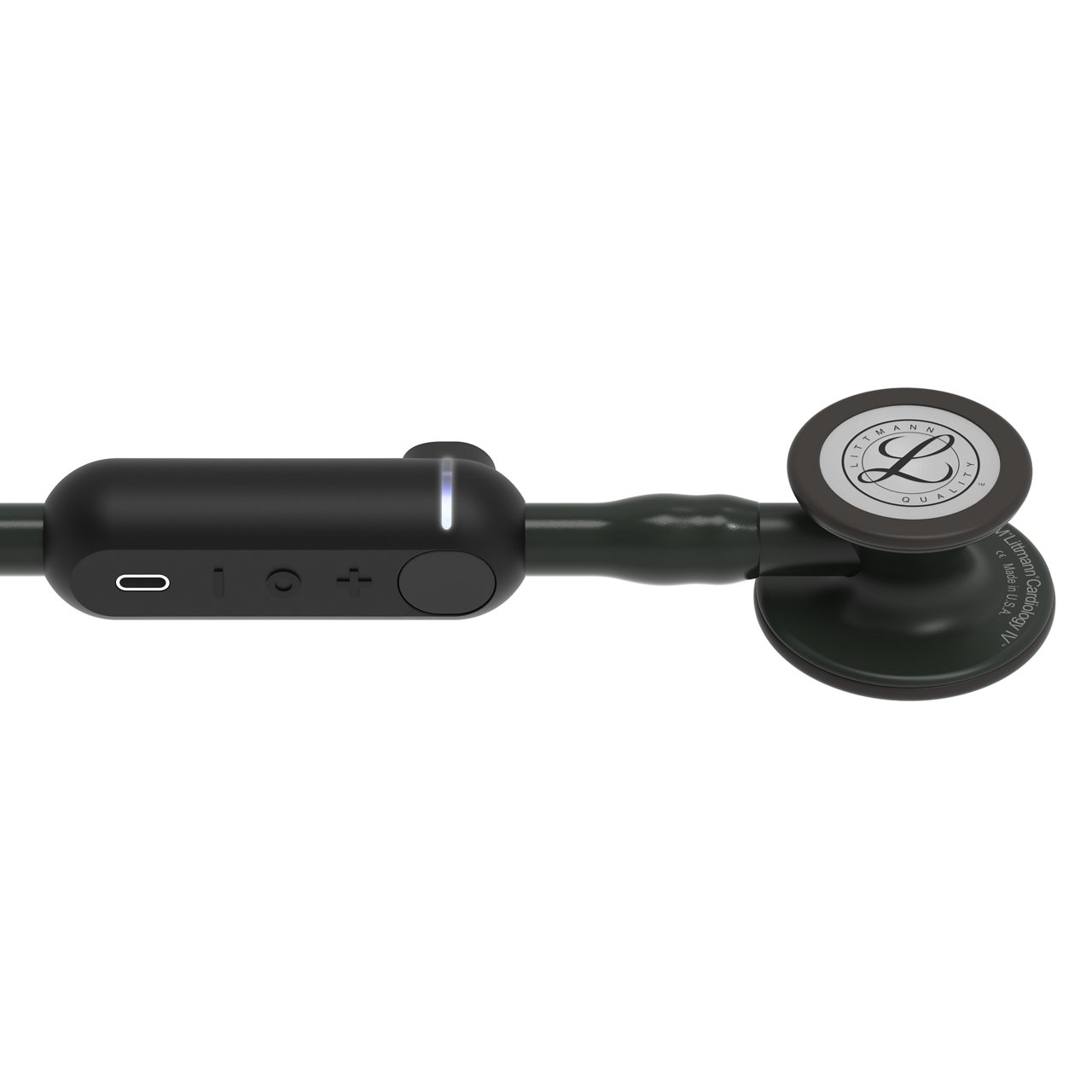 Stetoskop cyfrowy 3M™ Littmann® CORE, 8480, widok z boku, 3400x3400 px, wysokiej jakosci