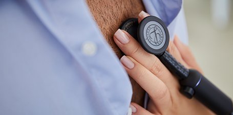Home page of 3M™ Littmann® with CORE digital stethoscope, 8480 and amplification up to 40x. Resized 455x225. JPG file