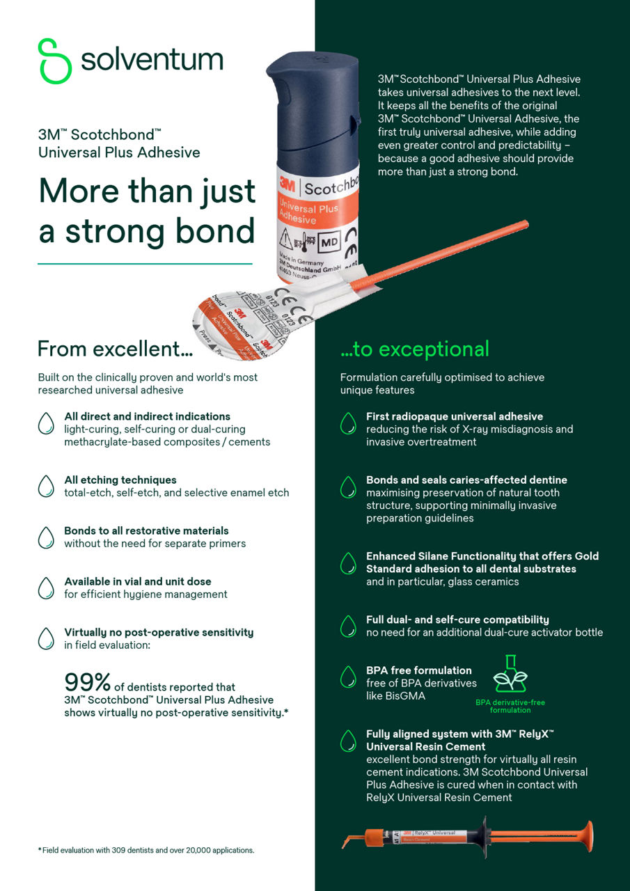 Scotchbond™ Universal Plus - Leaflet