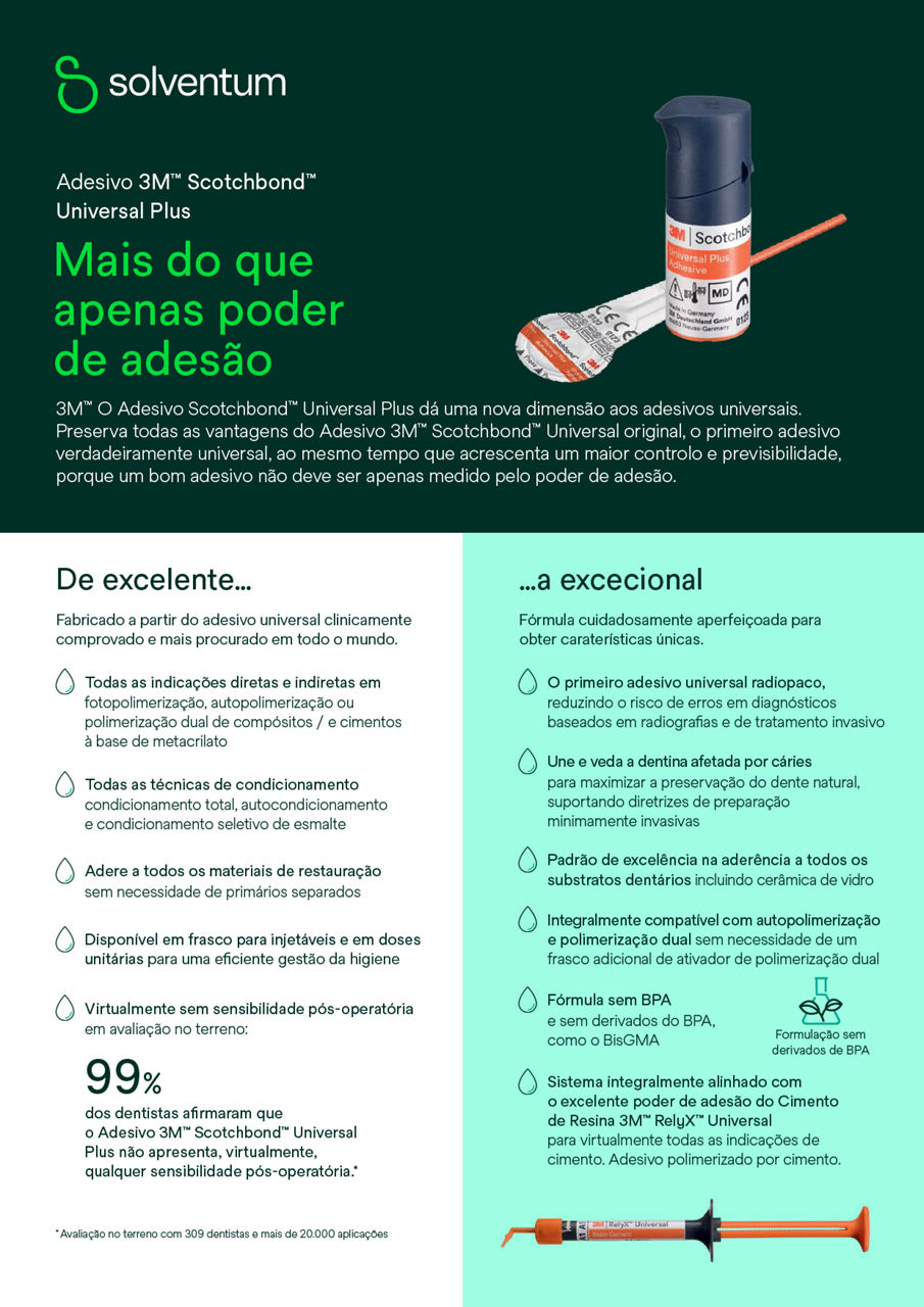 Scotchbond™ Universal Plus Adhesive SellSheet, PT