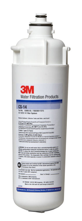 3M™ Cartucho de produtos de filtragem de água, CS-14, 5631508, 12/Caixa