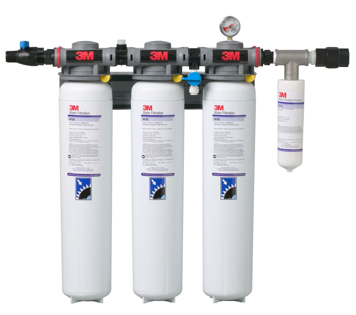 3M™ Dual Port 390 Series Water Filtration System DP390, 5624102, 0.2 umNOM, 15 gpm, 162000 gal, 1/Case