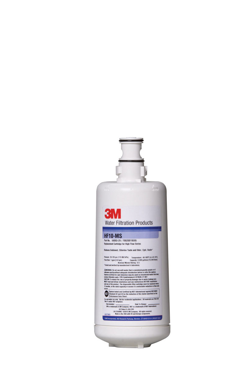 3M™ Commercial Replacement Water Filtration Cartridge HF10, 5609361,8/Case