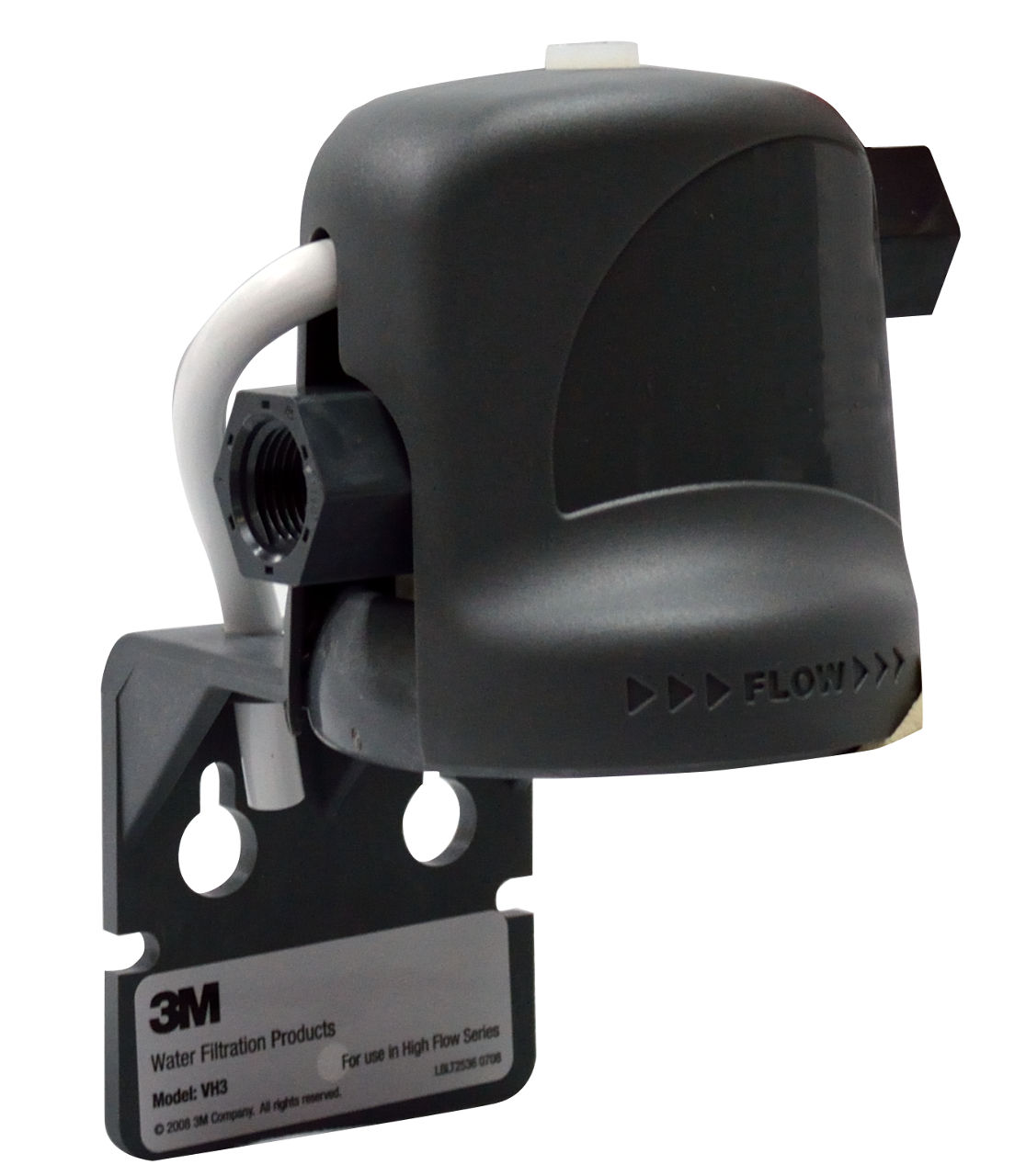 3M™ High Flow Series Valve-In-Head VH3-NPT, 6213003, 3/8 in FNPT with Shroud and Plug, 12/Case