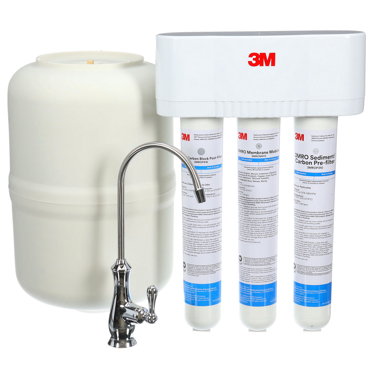 3M™ Under Sink Reverse Osmosis Water Filter Systems 3MRO