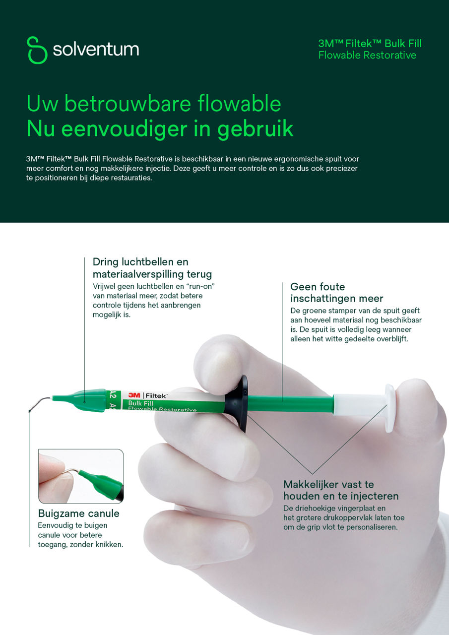 Filtek™ Bulk Fill Flowable Composiet Brochure