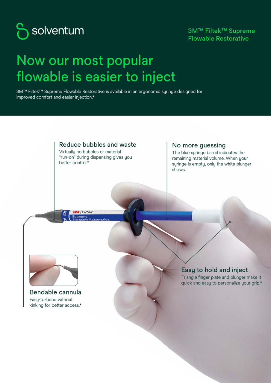 Filtek Supreme Flowable Restorative Sell Sheet UK Ireland