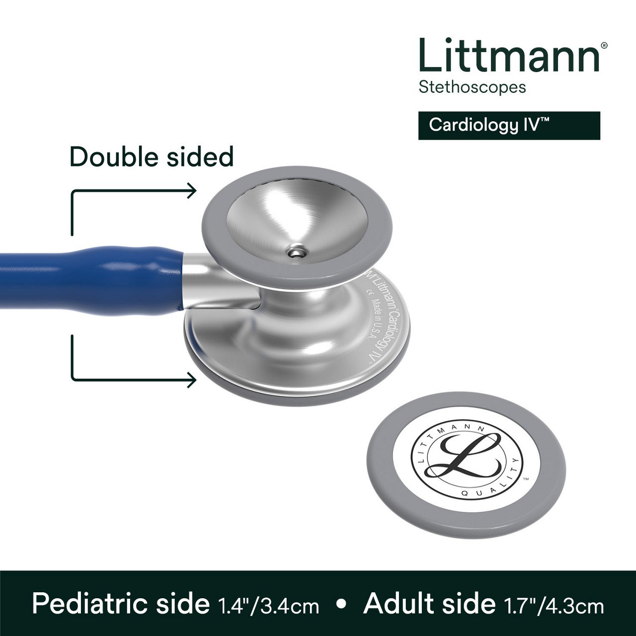 Littmann Cardiology IV Stethoscope 6154 B+ Image 2
