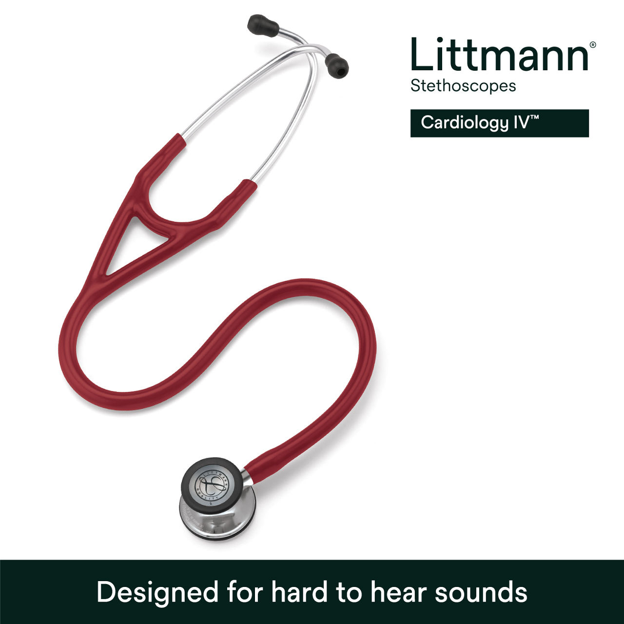 Littmann® Cardiology IV Stethoscope 6170 B+ Image 1