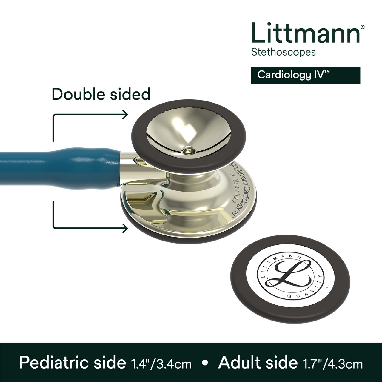 Littmann Cardiology IV Stethoscope 6190 B+ Image 2