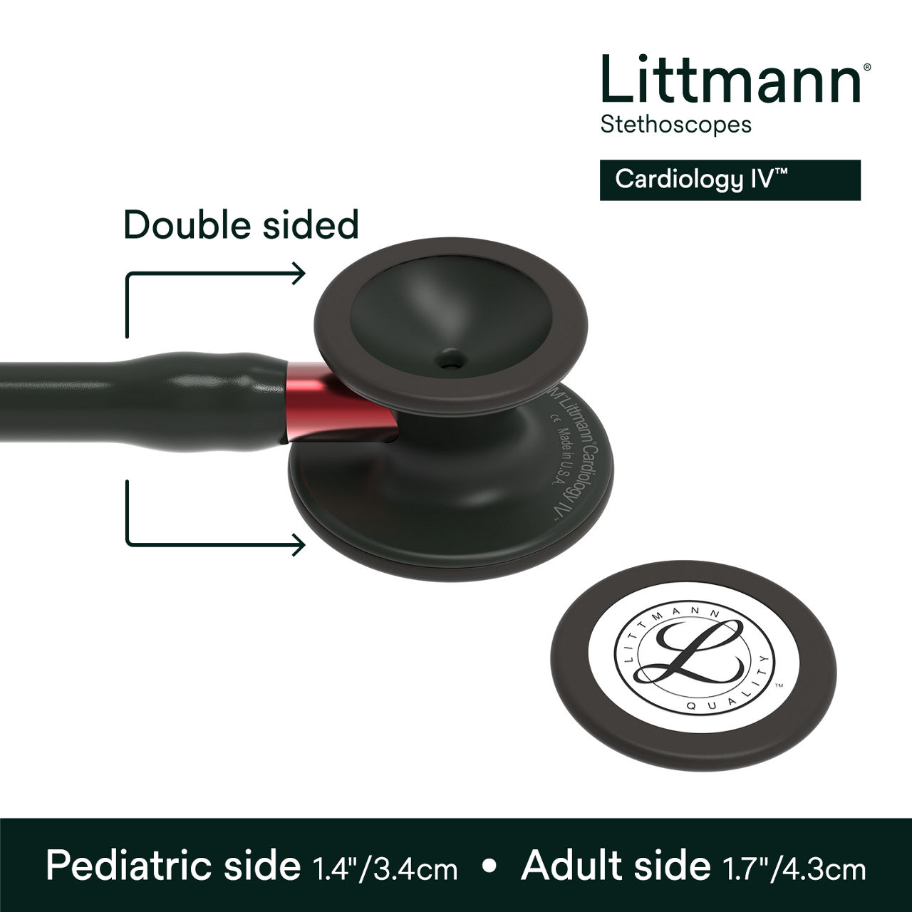 Littmann Cardiology IV Stethoscope 6200 B+ Image 2