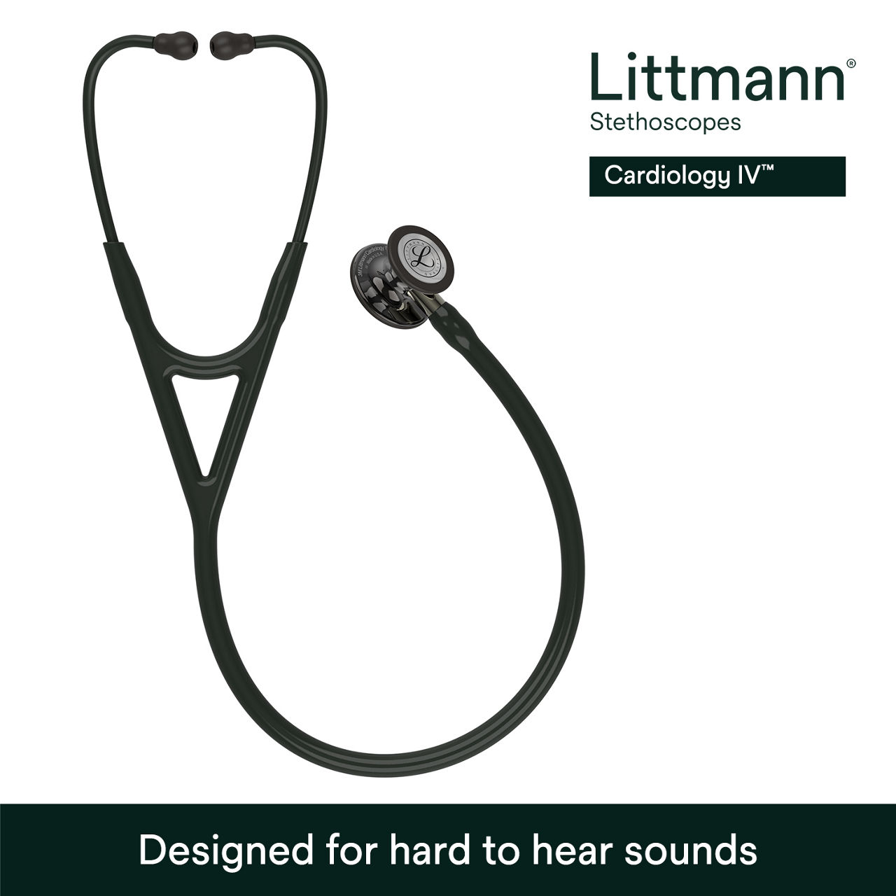 Littmann Cardiology IV Stethoscope 6204 B+ Image 1