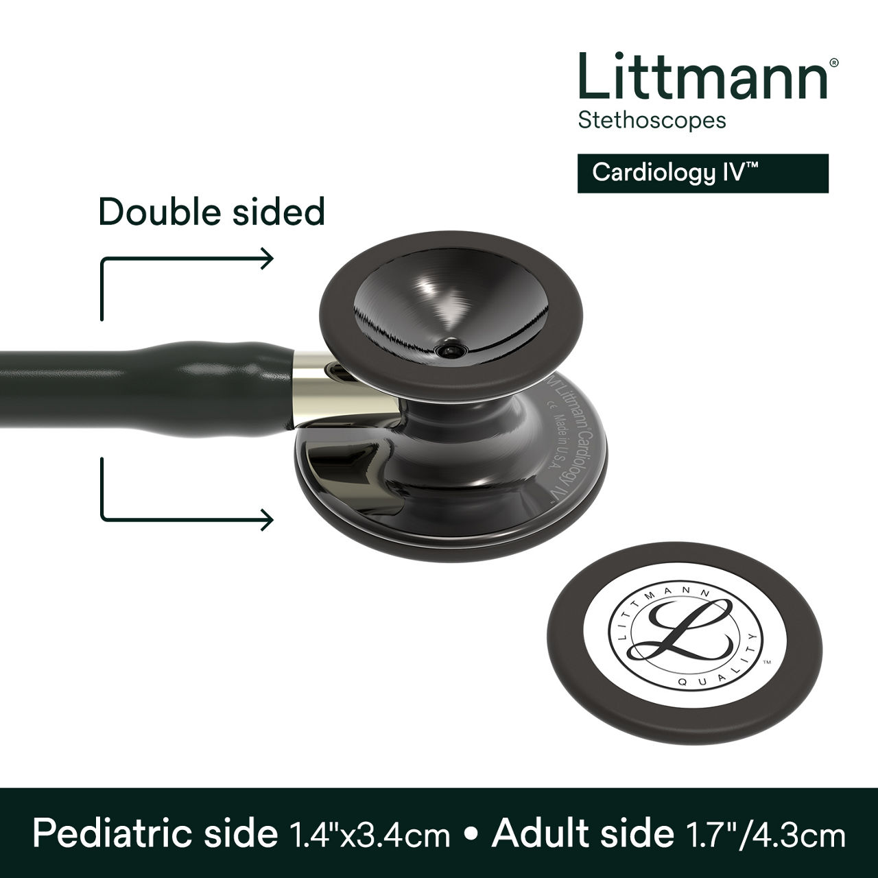 Littmann® Cardiology IV Stethoscope 6204 B+ Image 2