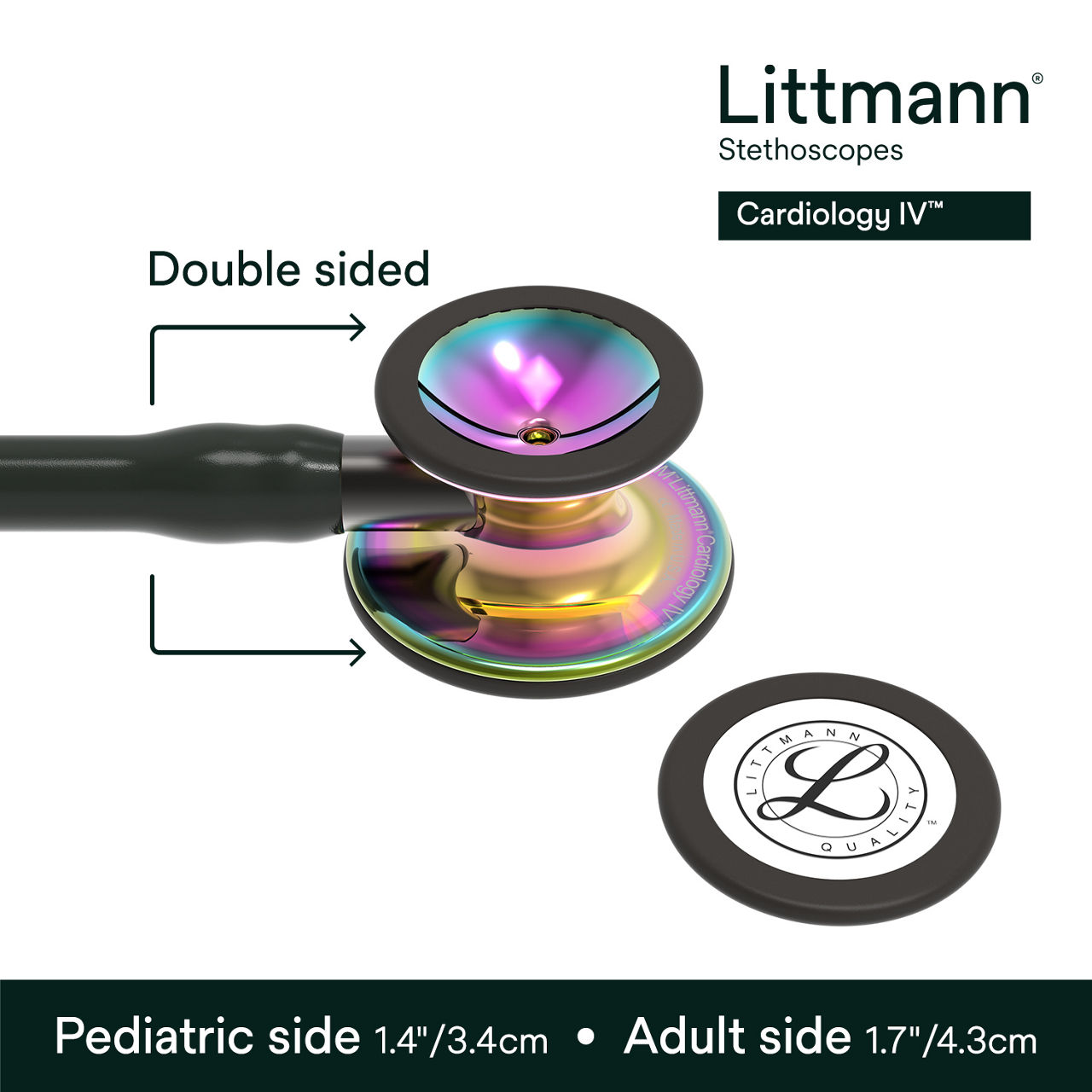 Littmann Cardiology IV Stethoscope 6240 B+ Image 2