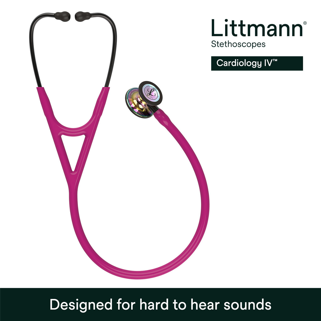 Littmann Cardiology IV Stethoscope 6241 B+ Image 1