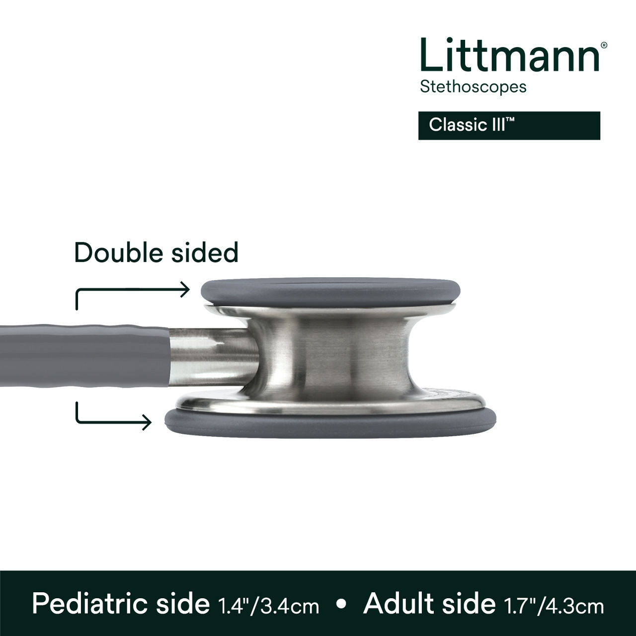 Littmann Classic III Stethoscope, 5621, B+ Image 3