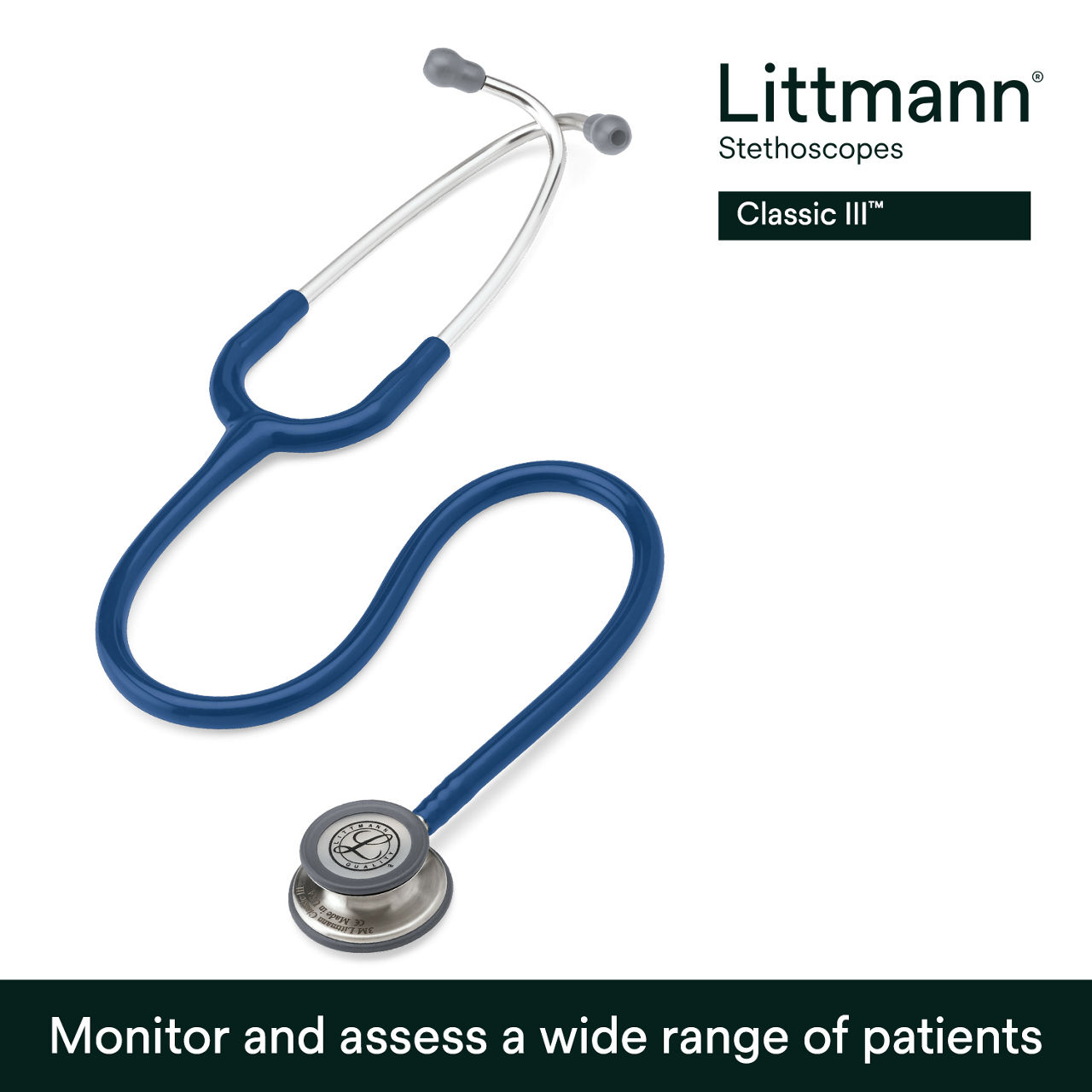 Littmann Classic III Stethoscope, 5622, B+ Image 1