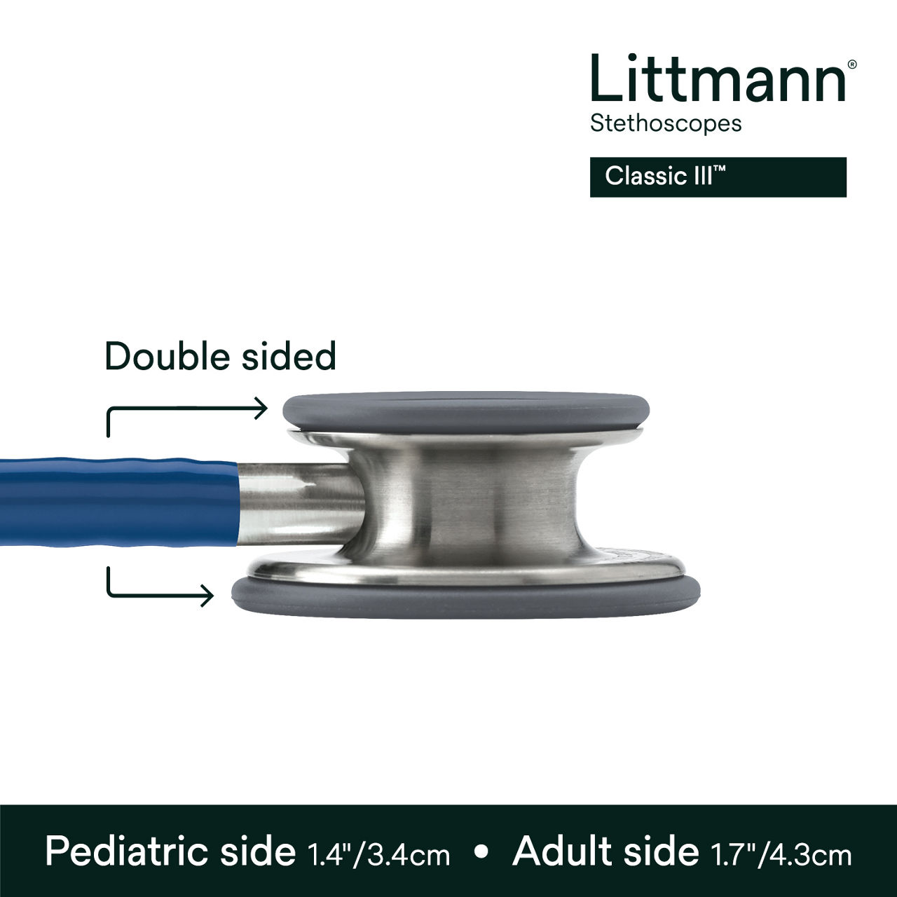 Littmann Classic III Stethoscope, 5622, B+ Image 3