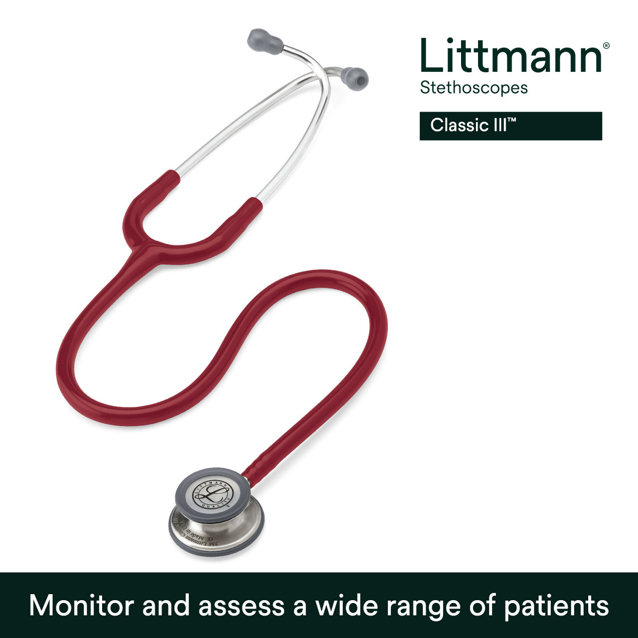 Littmann Classic III Stethoscope, 5627, B+ Image 1
