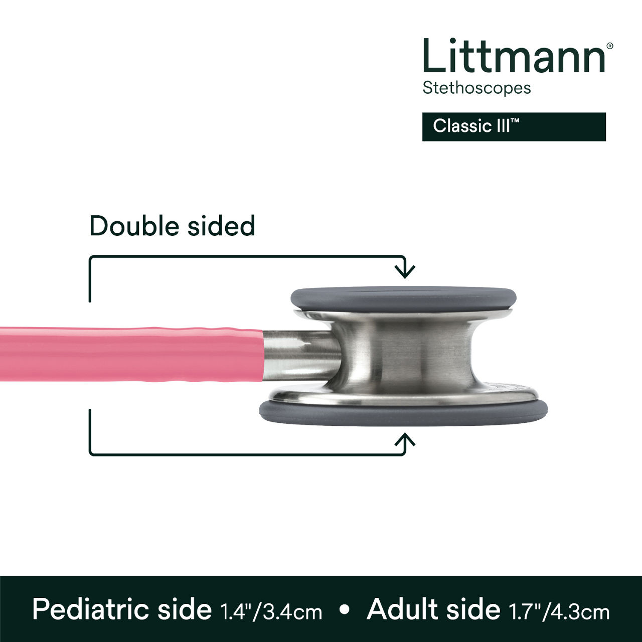 Littmann Classic III Stethoscope, 5633, B+ Image 3