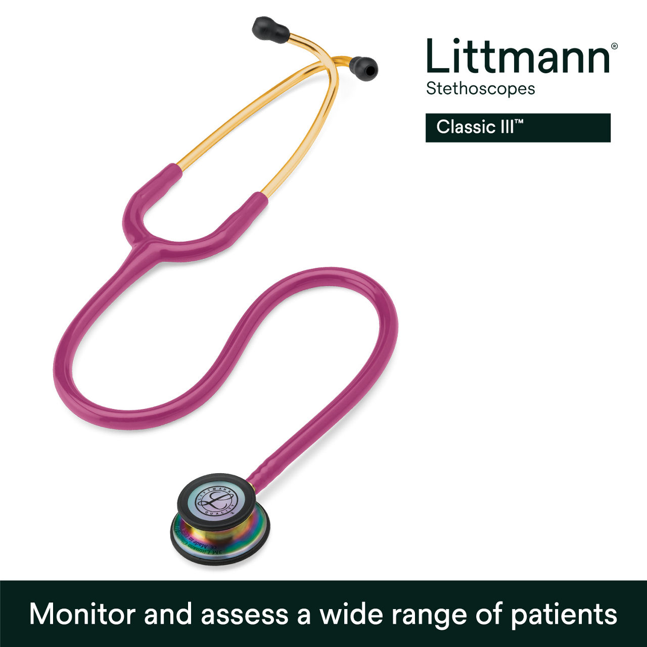 Littmann Classic III Stethoscope, 5806, B+ Image 1