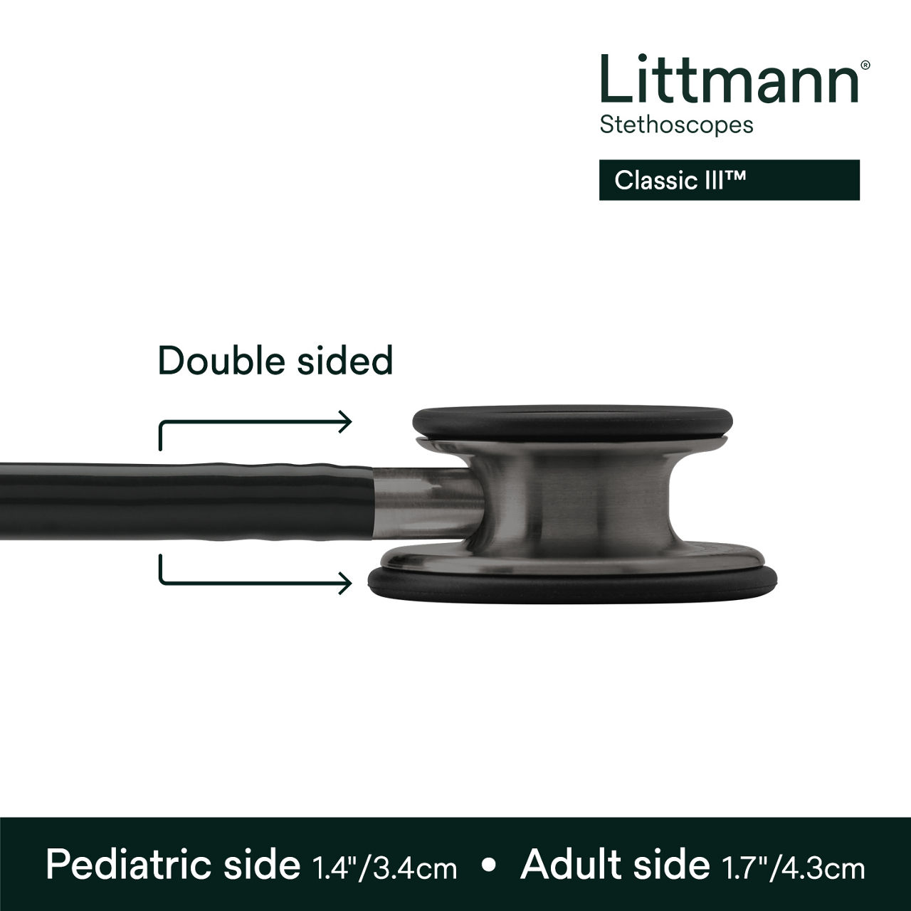 Littmann Classic III Stethoscope, 5811, B+ Image 3