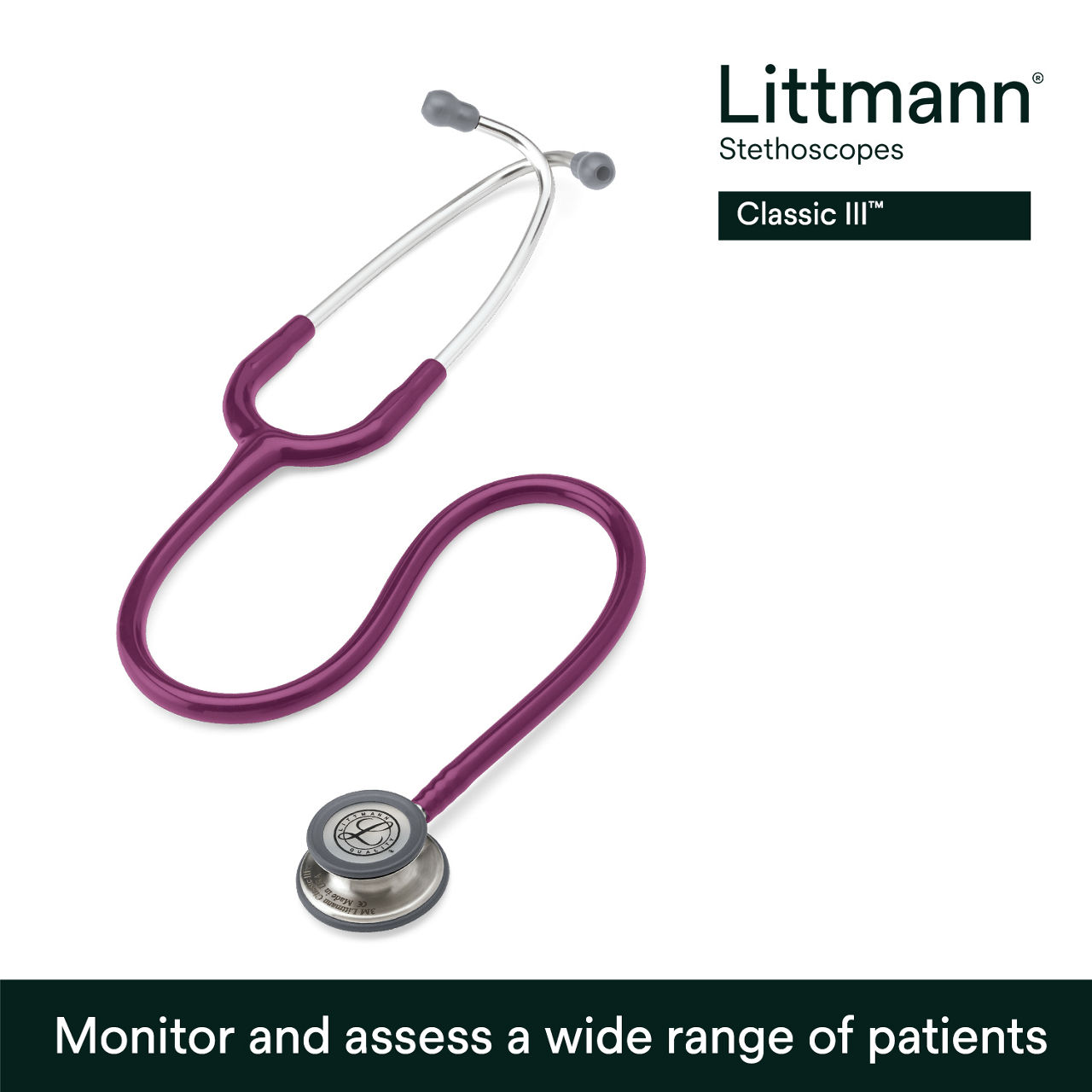 Littmann Classic III Stethoscope, 5831, B+ Image 1
