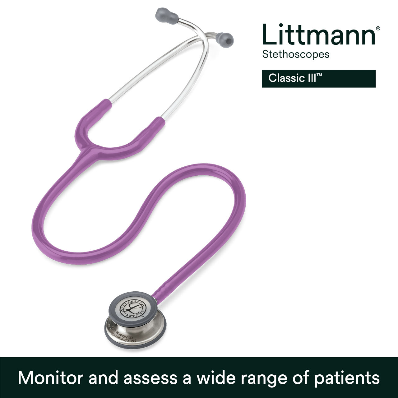 Littmann Classic III Stethoscope, 5832, B+ Image 1