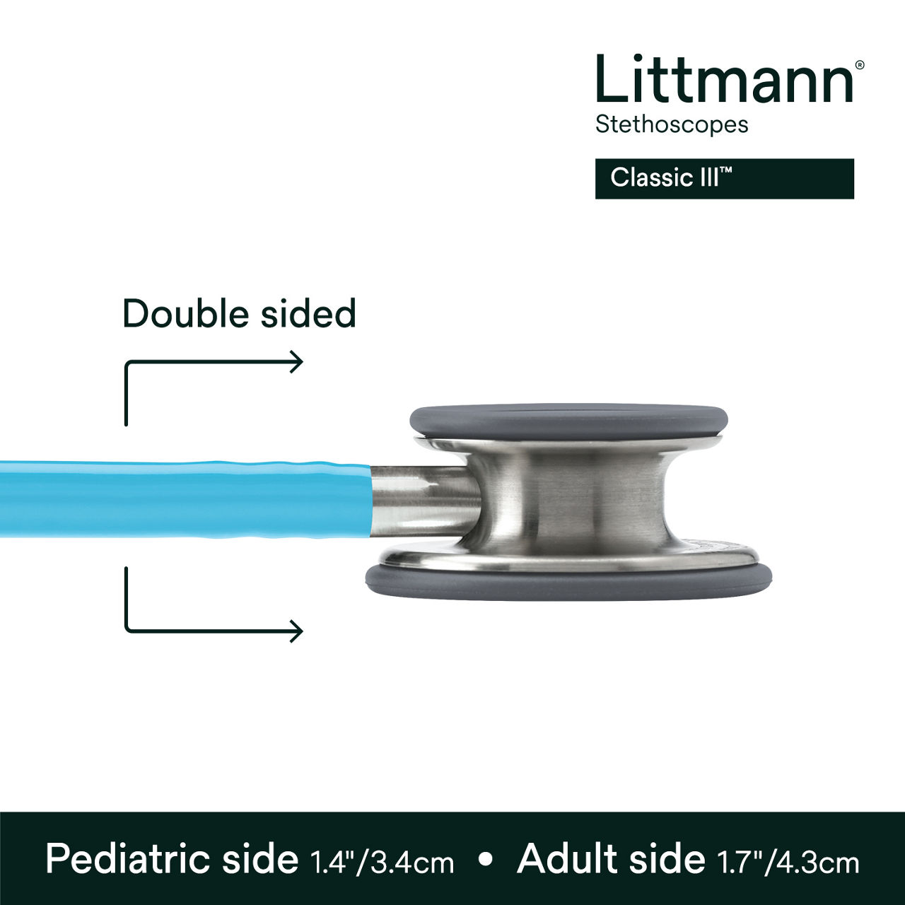 Littmann Classic III Stethoscope, 5835, B+ Image 3
